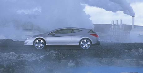 407 ELIXIR. Le concept car de Peugeot du Salon de Francfort 2003
