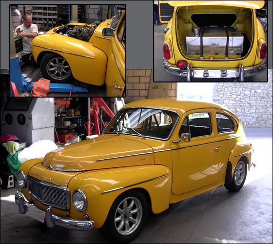 VOLVO PV544 de 1962 restauration totale