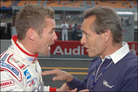 Tom Kristensen et Jacky Ickx Messieurs Le Mans 