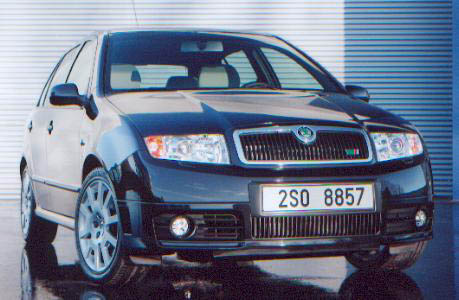 Skoda Fabia RS.