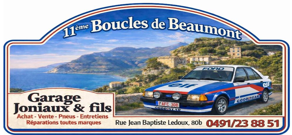 affiche de11èmes Boucles de Beaumont
