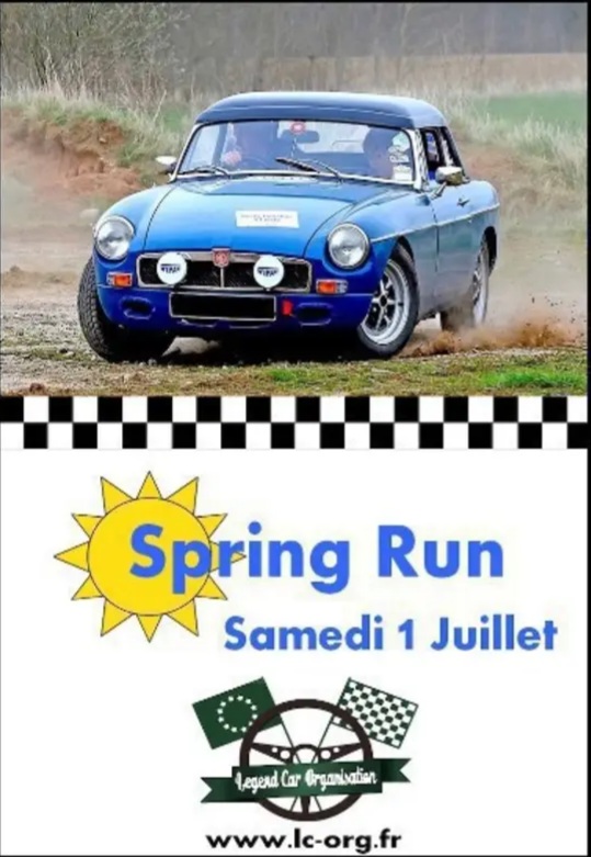 affiche deSPRING RUN 