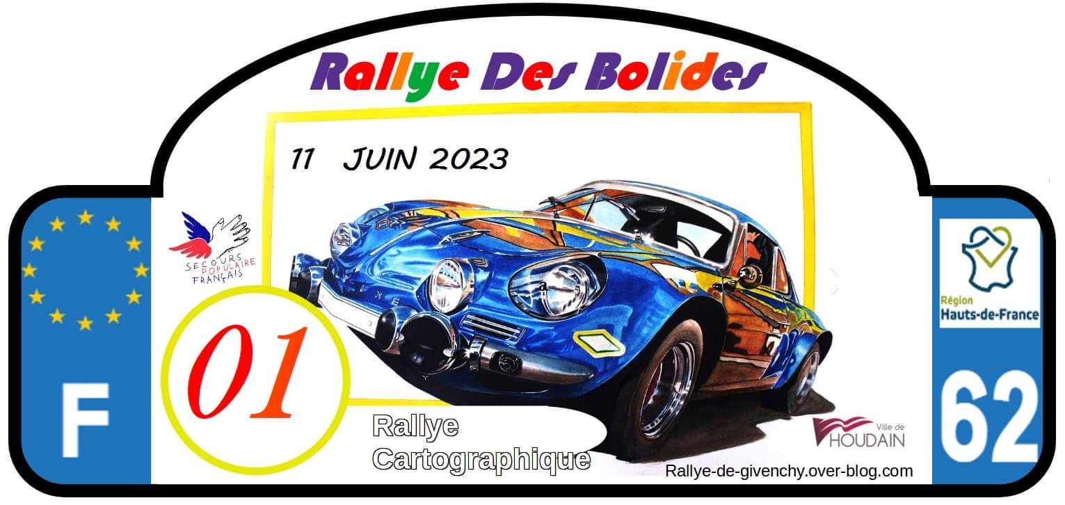 affiche deRallye des Bolides 