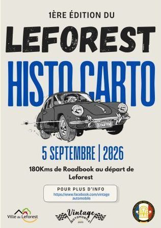 affiche deLeforest Histo-Carto