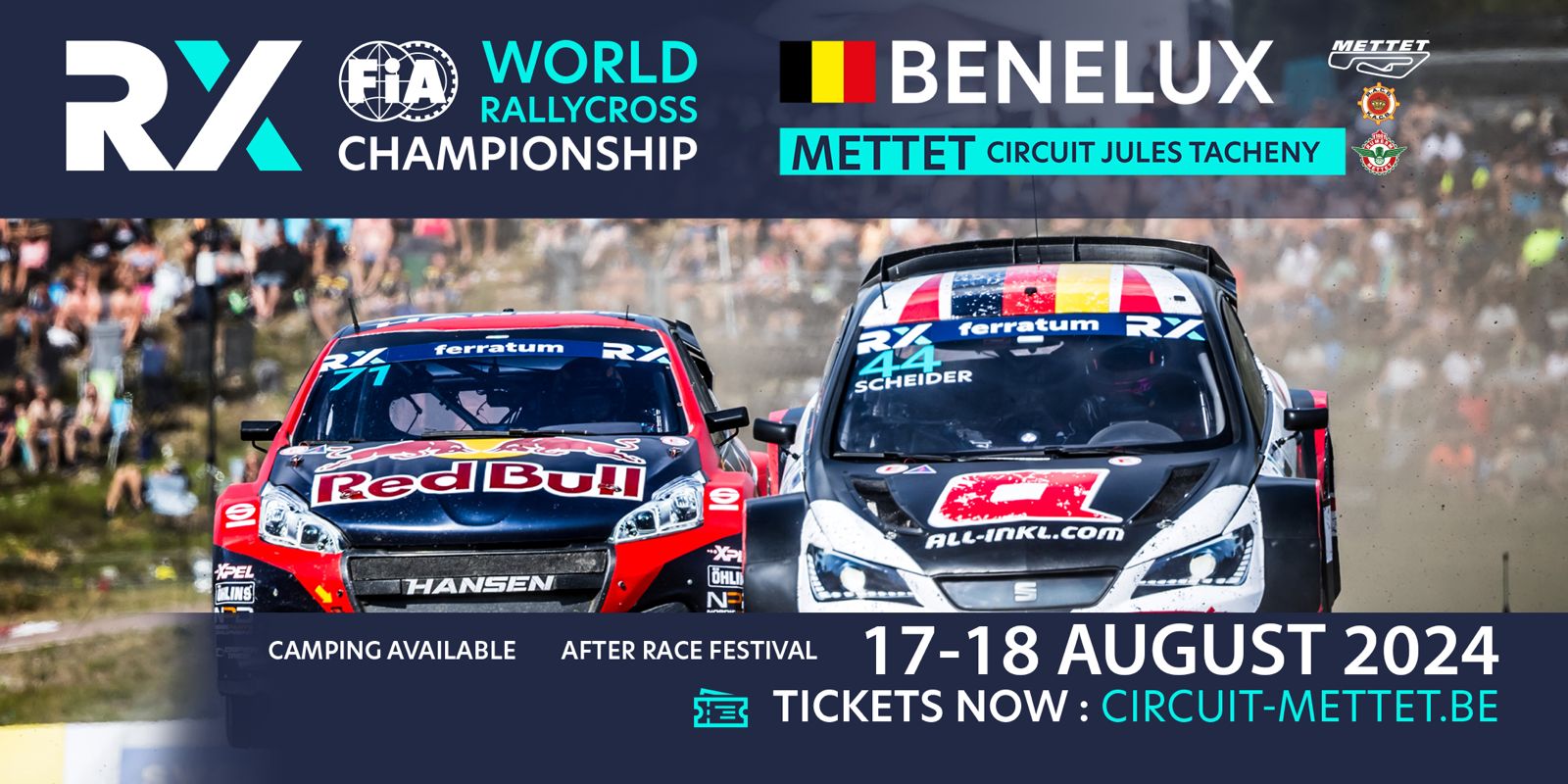 affiche deWorld RX of BENELUX 2024