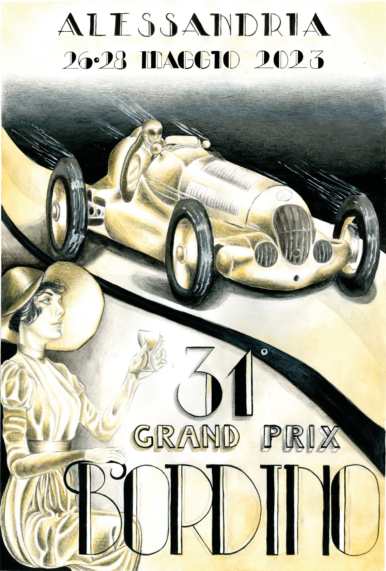 affiche deGrand Prix Bordino