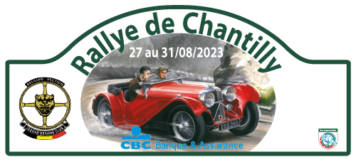 affiche deRallye de Chantilly