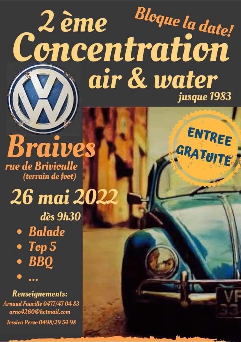 affiche de2ème Concentration VW air & water