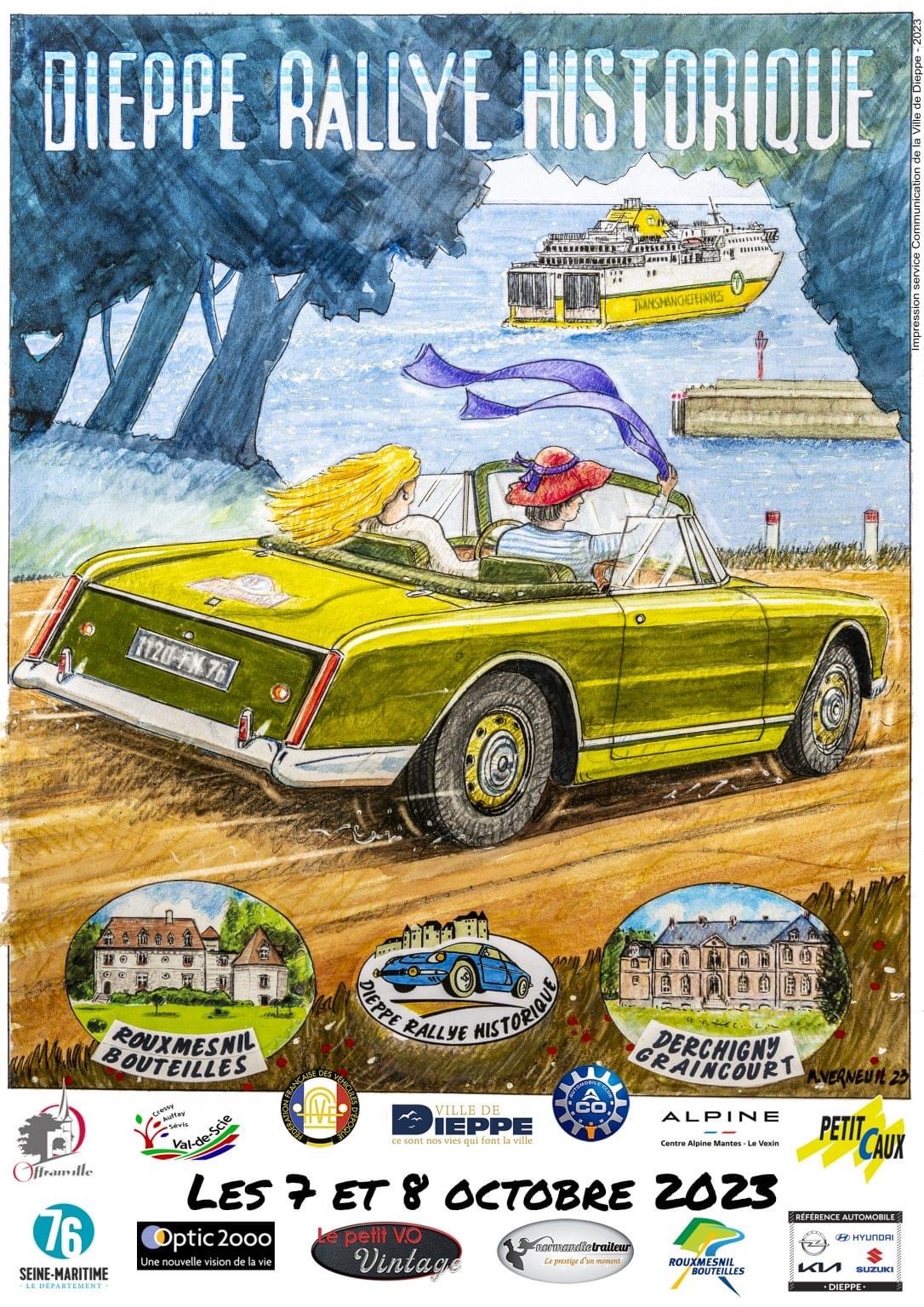 affiche deRallye Historique