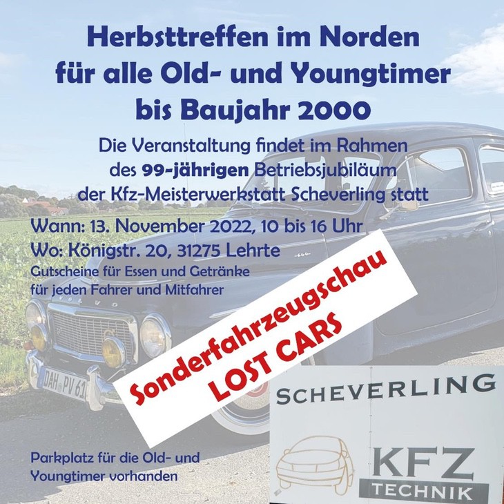 affiche deHerbsttreffen im Norden