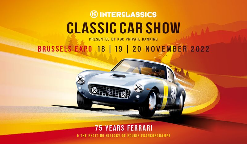 affiche deClassic Car Show Brussels