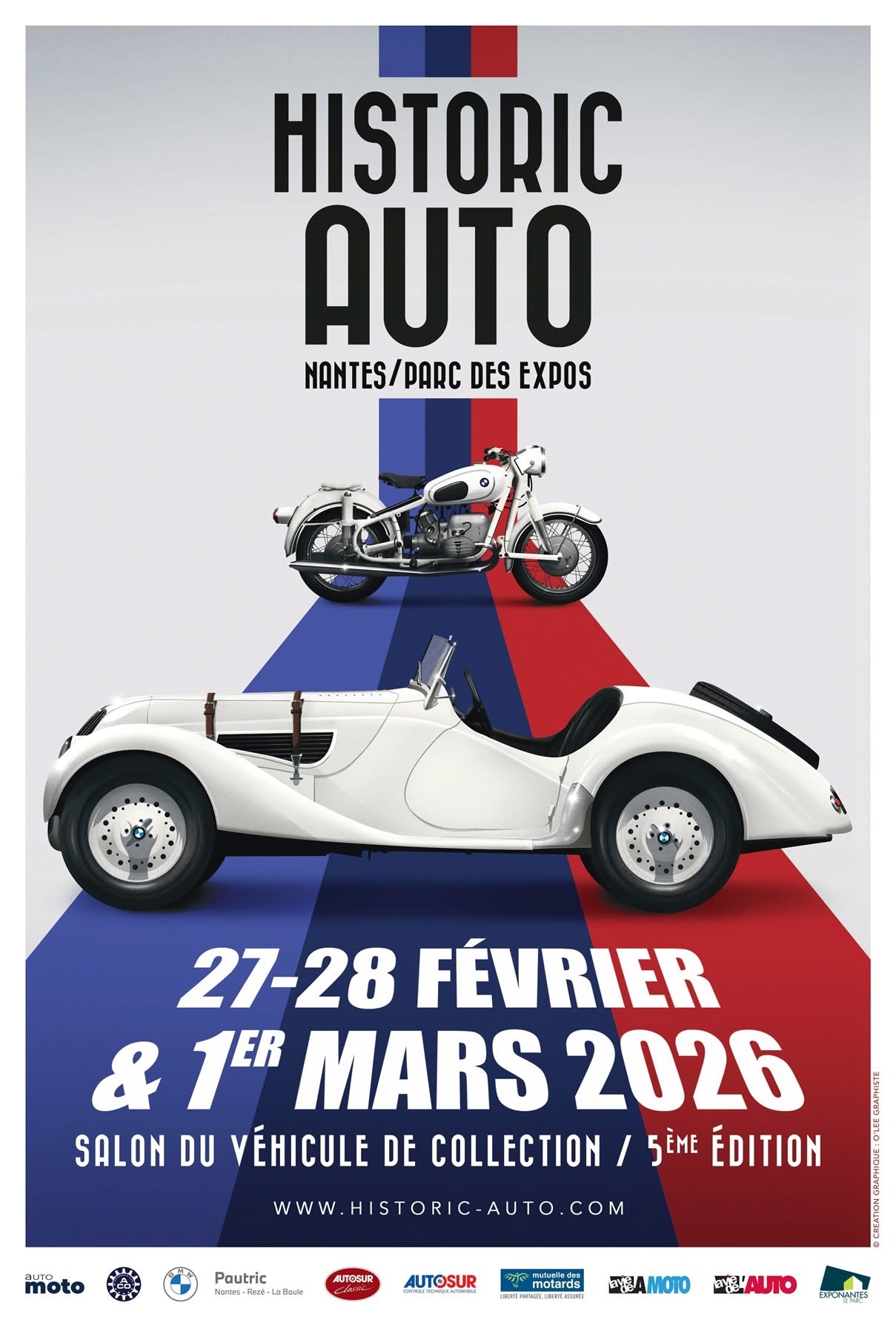 affiche deHISTORIC AUTO 2026