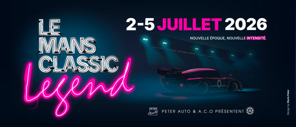 affiche deLe Mans Classic Legend 2026