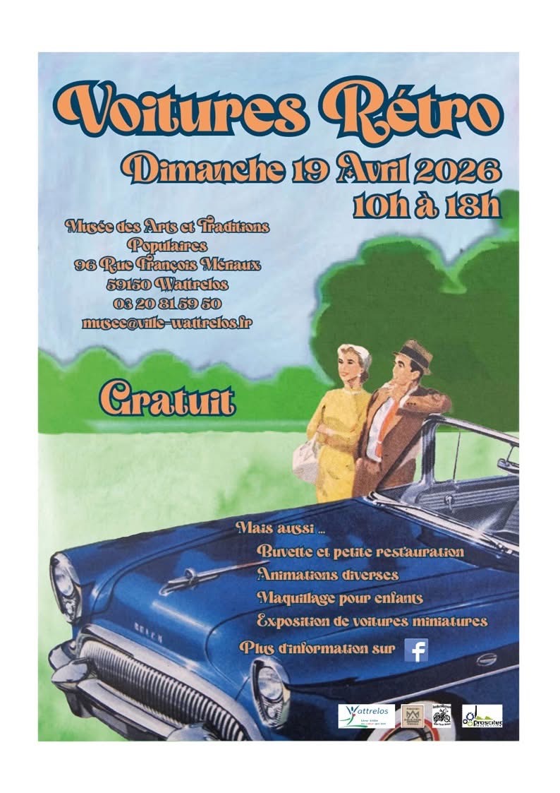 affiche deVoitures Rétro