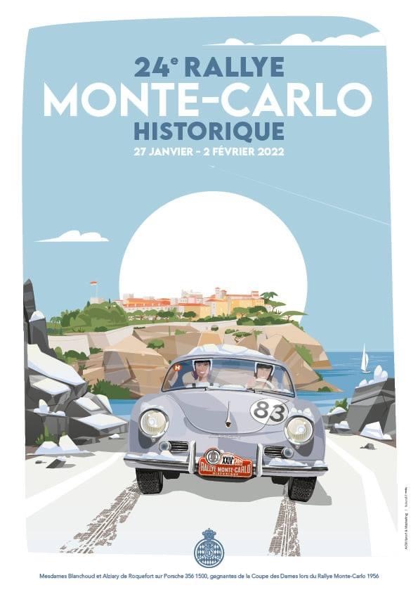 affiche de24ème Monte-Carlo Historique