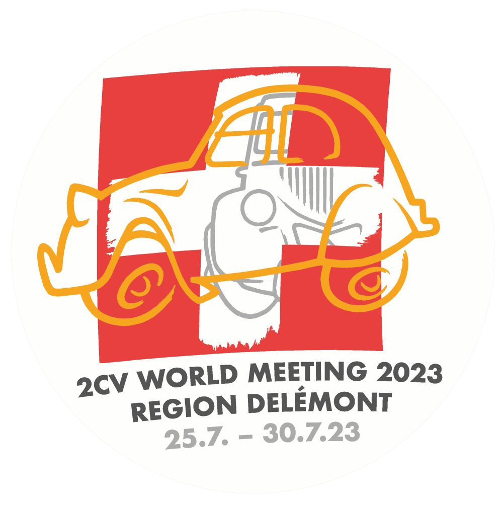 affiche de24ème Rencontre Mondiale des Amis de la 2CV