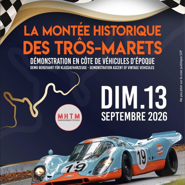 affiche deMontée Historique des Trôs-Marets