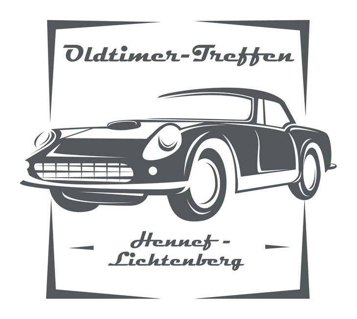 affiche de3. Auflage Oldtimer-Treffen & -Ausfahrt Hennef-Lichtenberg