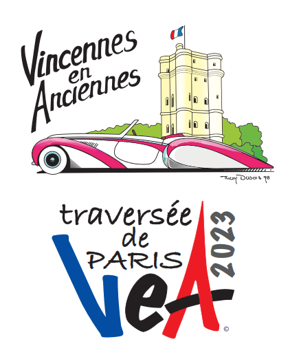 affiche de23e Traversée de Paris en véhicules d'époque
