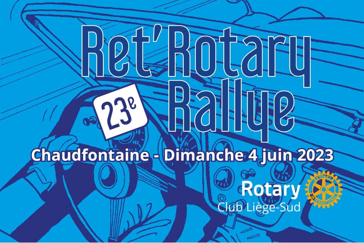 affiche de23ème Ret’Rotary