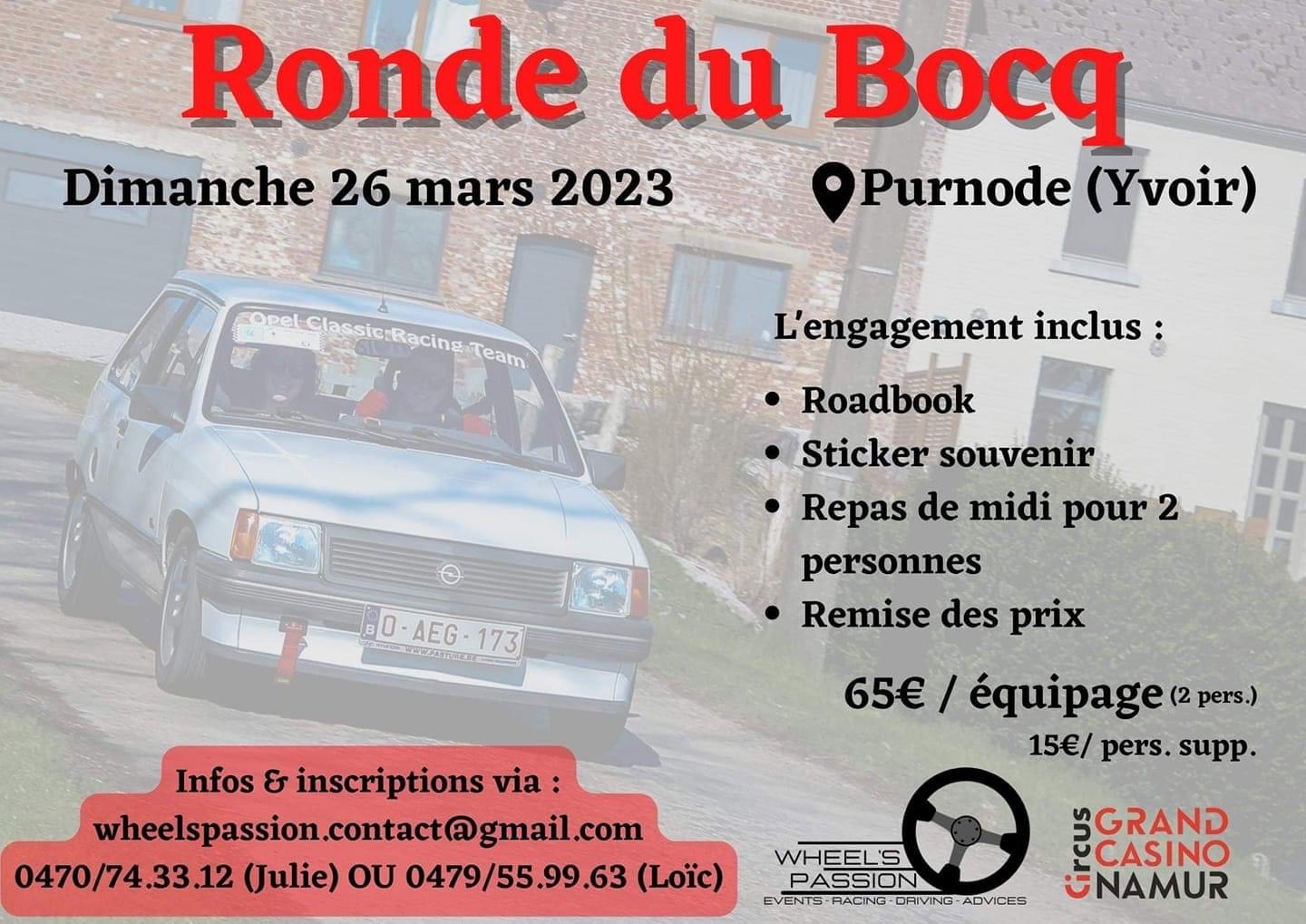 affiche deRonde du Bocq