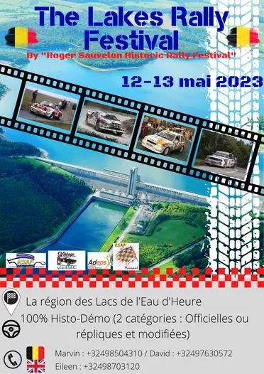 affiche deThe Lakes Rally Festival (by Roger Sauvelon Historic Rally Festival)