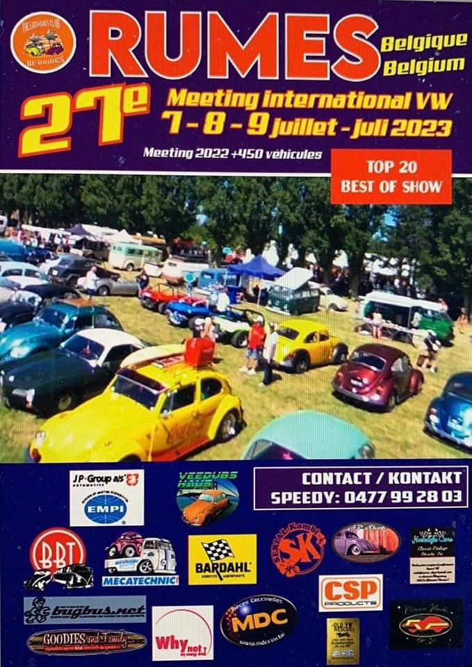 affiche de 27ème VW RUMES