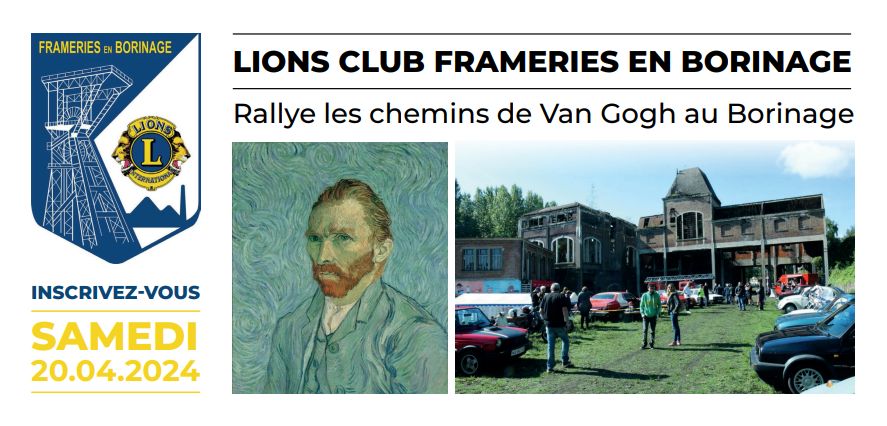 affiche deLes chemins de Van Gogh au Borinage
