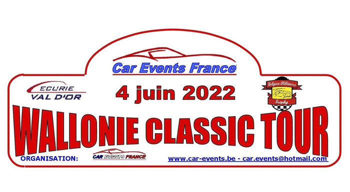affiche deWallonie Classic Tour 2022