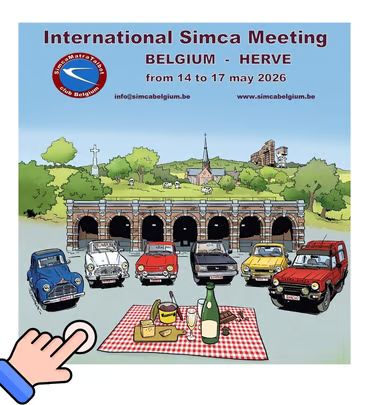 affiche deInternational Simca Meeting
