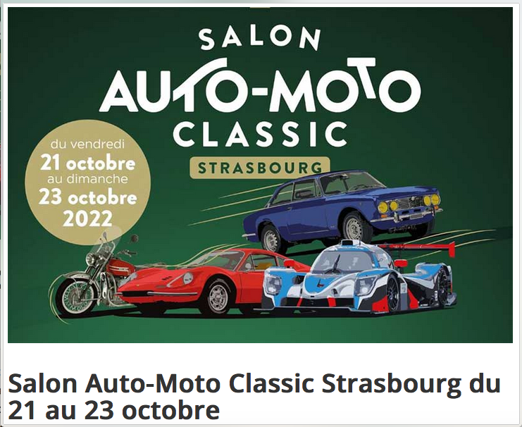 affiche deSALON AUTO MOTO CLASSIC