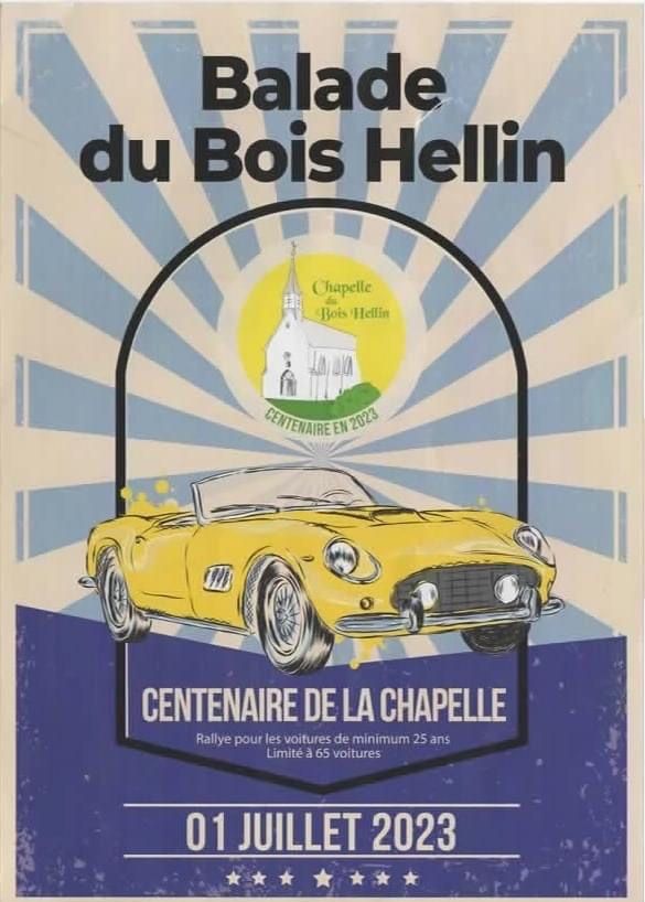 affiche deBalade du Bois Hellin