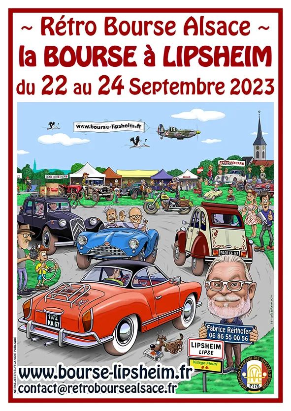 affiche deRétro Bourse Alsace