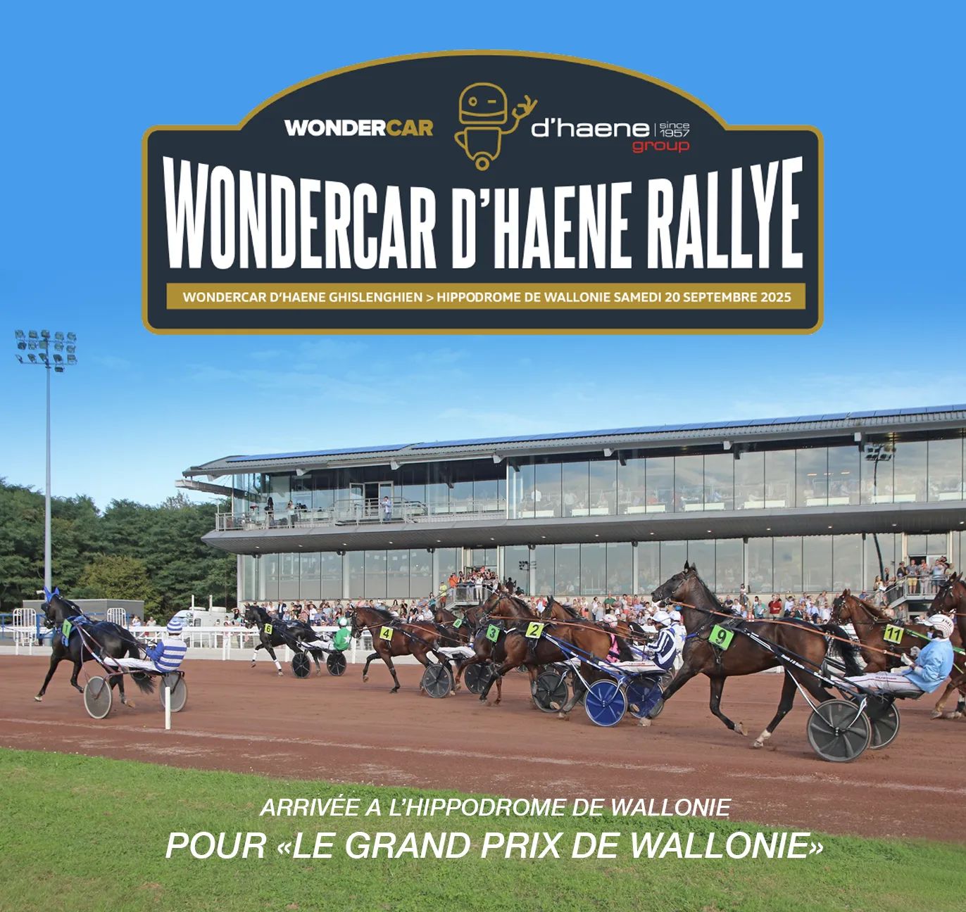 affiche deGrand Rallye Wondercar D'haene