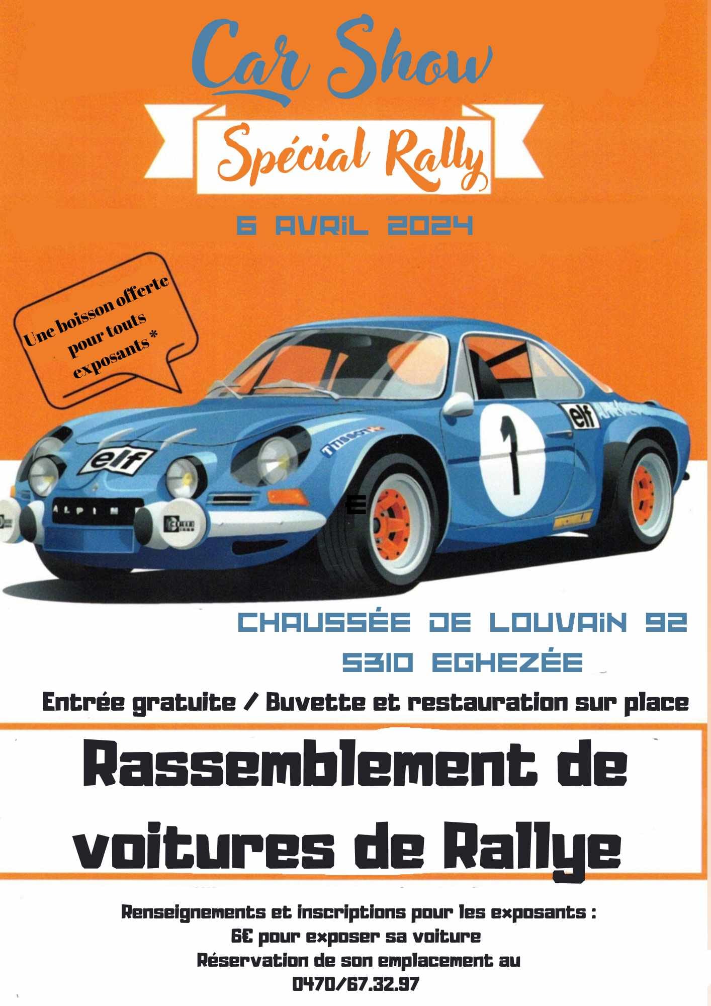 affiche deCar Show - Special Rally