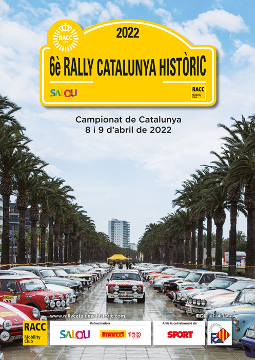 affiche de6è Rally Catalunya Històric