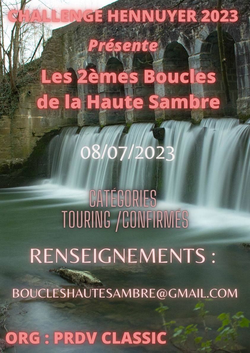 affiche deBoucles de la Haute Sambre