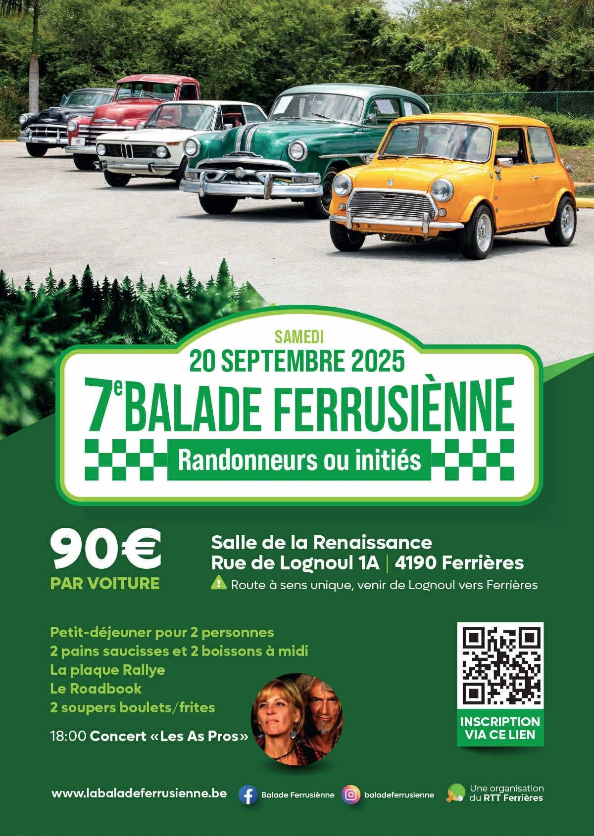 affiche deLa Balade Ferrusienne