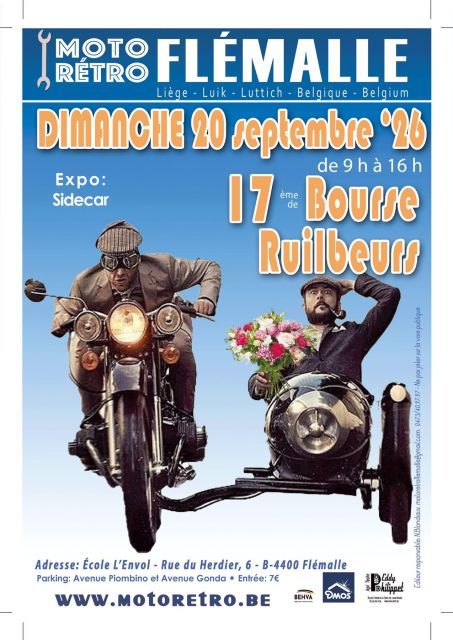 affiche deBourse Moto Flémalle