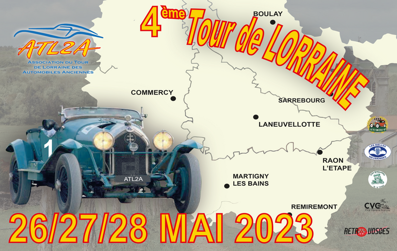 affiche de4ème Tour de Lorraine