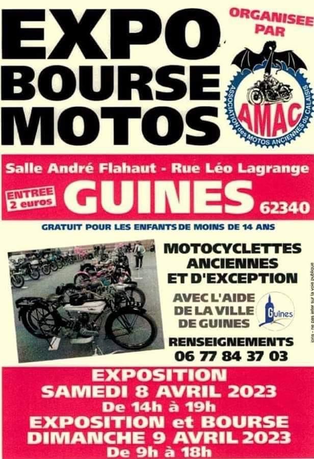 affiche deExpo & Bourse Motos