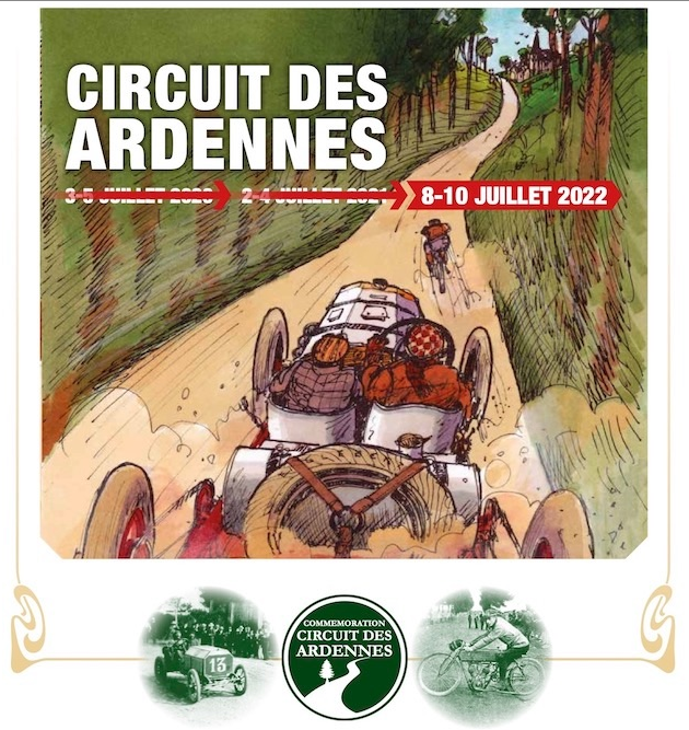affiche deVIIème Commémoration du Circuit des Ardennes
