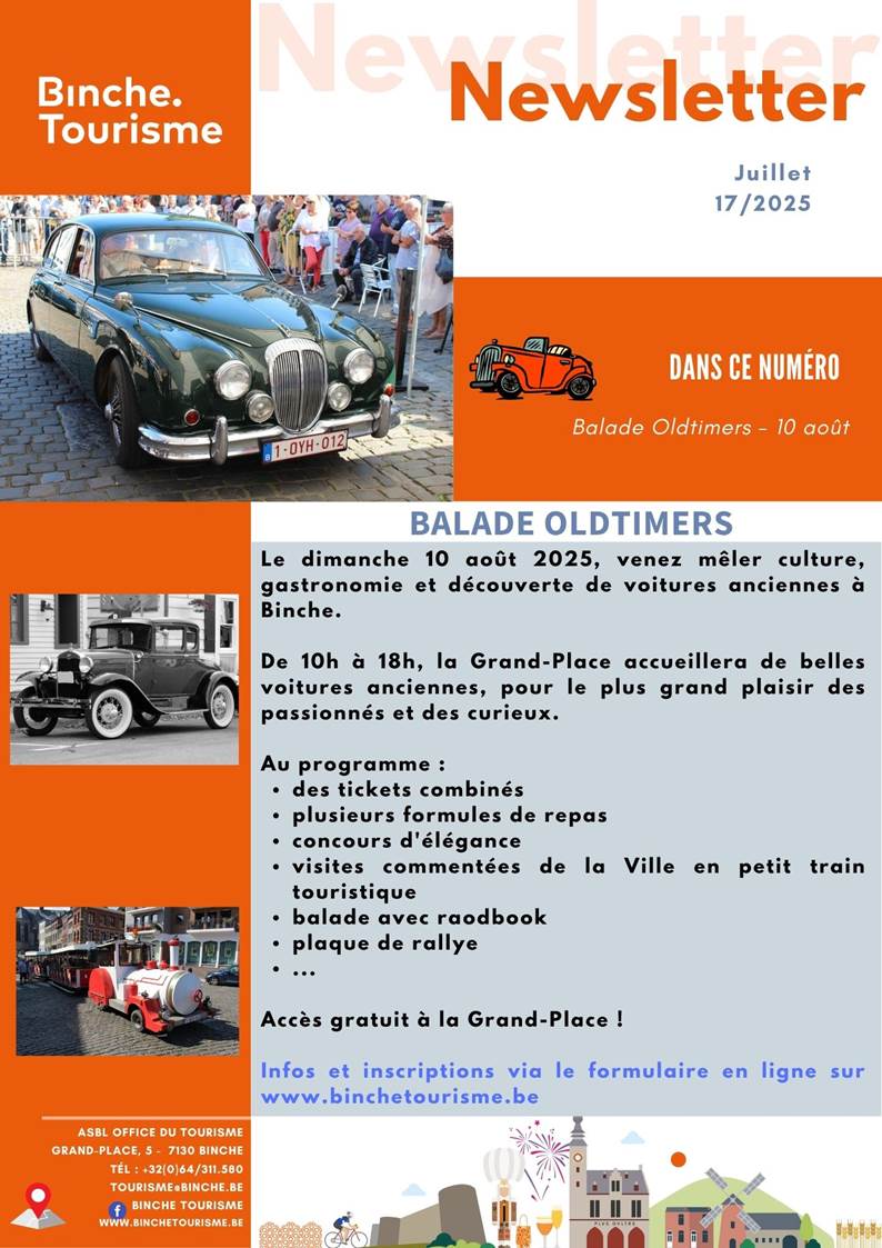 affiche deBalade Oldtimers 2025