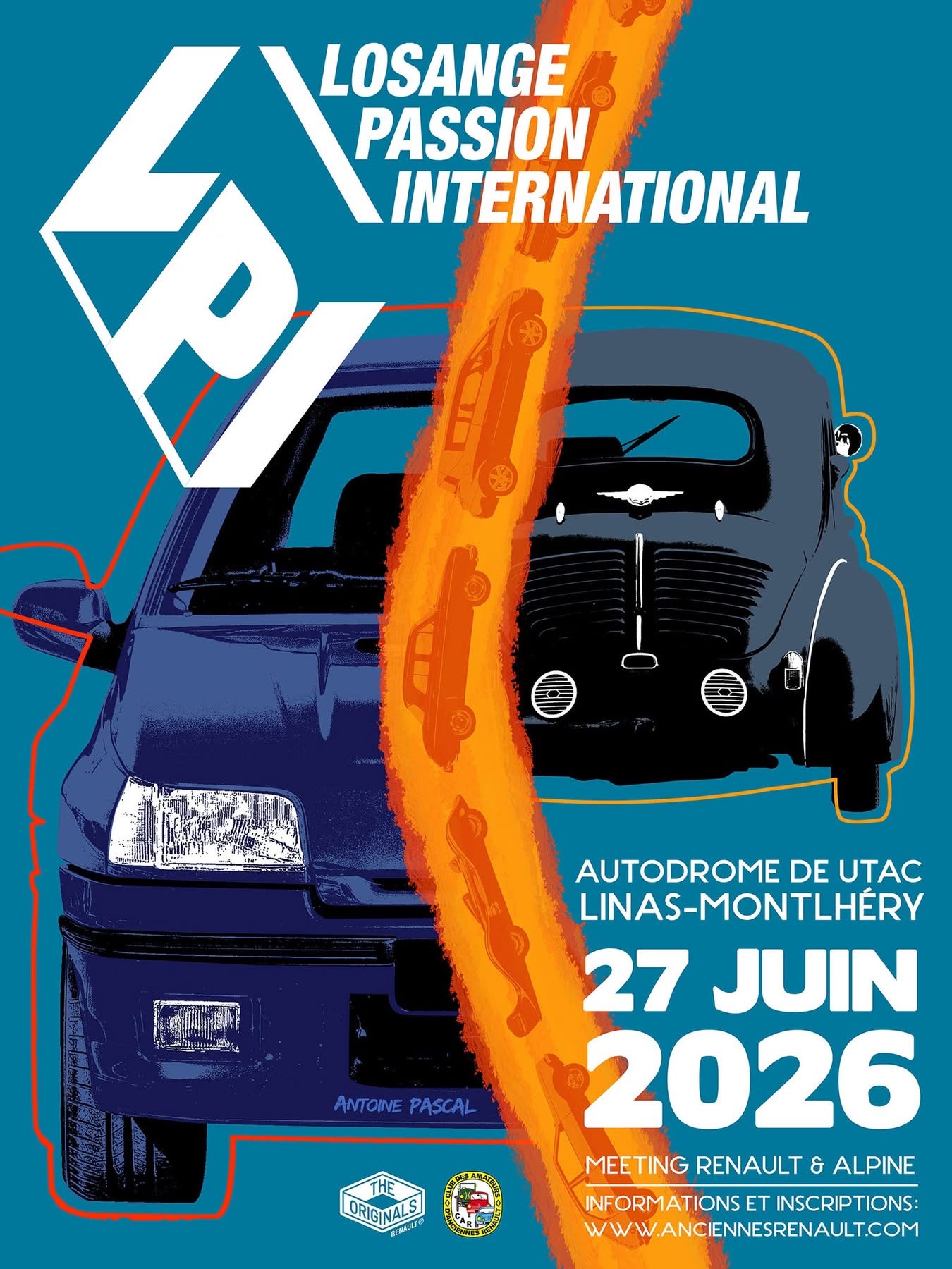 affiche de8e Losange Passion International