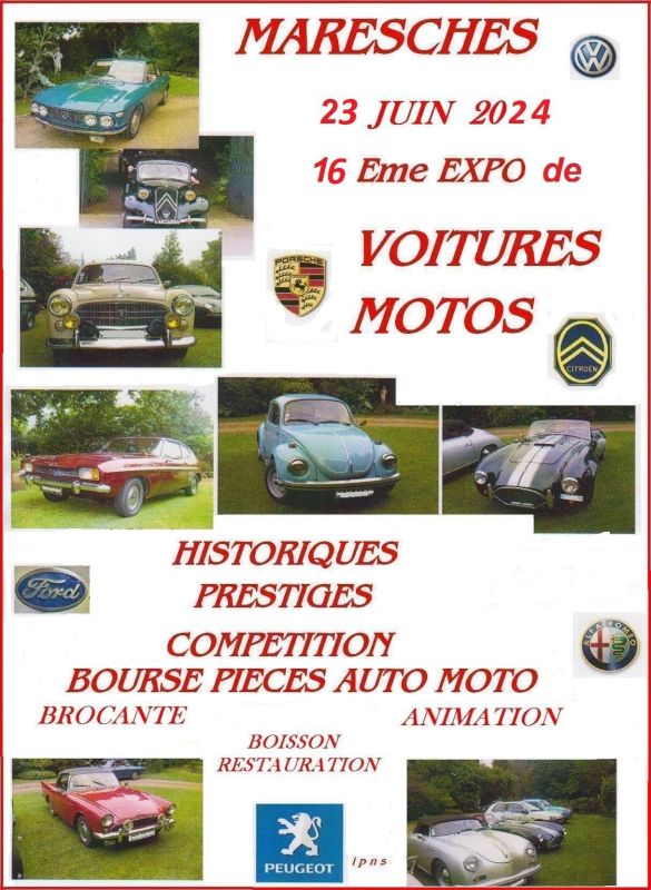 affiche deExpo voitures historiques