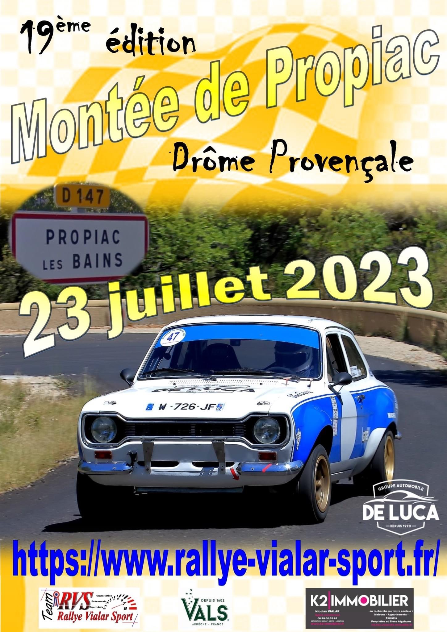 affiche deMontée de Propiac