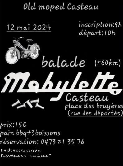 affiche deBalade Mobylette