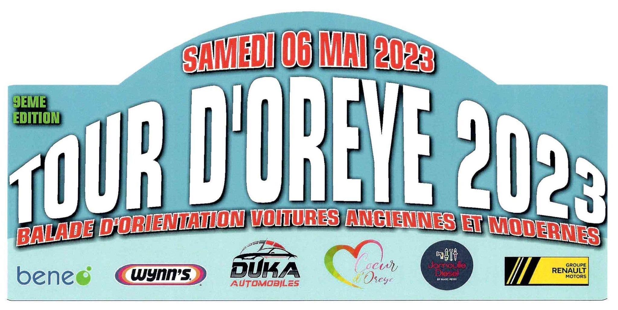 affiche de9ème Tour d'Oreye