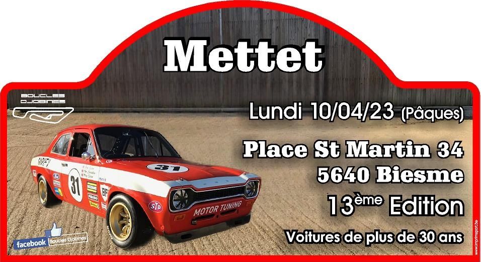 affiche de13èmes Boucles Djobines