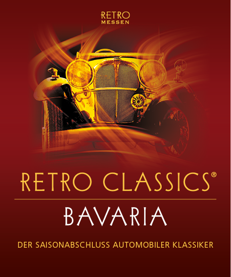 affiche deRetro Classics Bavaria